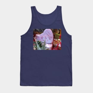 Paris Valentine's Day Candy Heart Tank Top